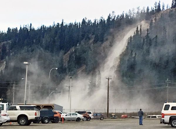 Click to enlarge earthquake in Whitehorse, Alaska