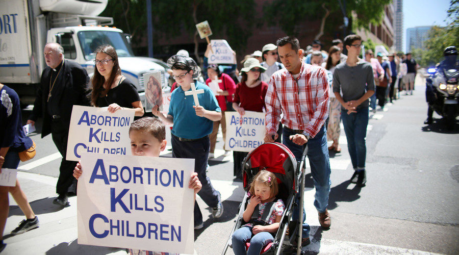 Click to enlarge abortion protest