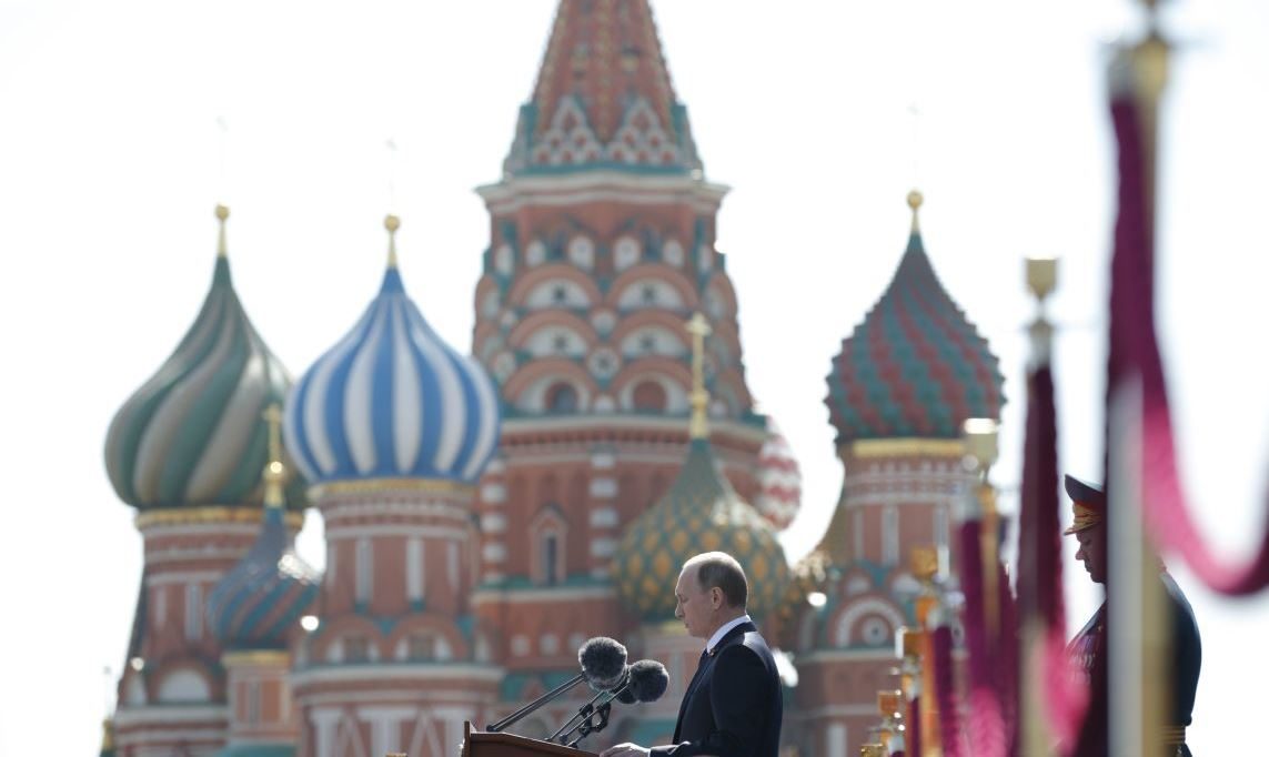 putin giving speech in russia