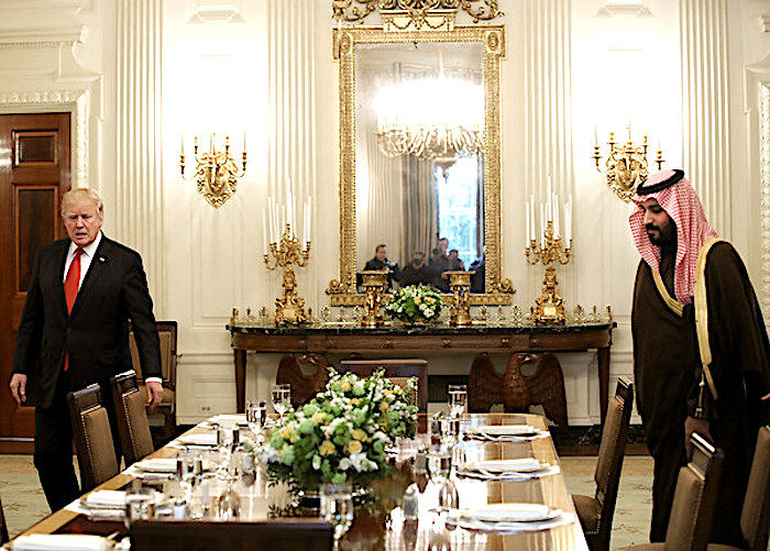 Trump and Salman