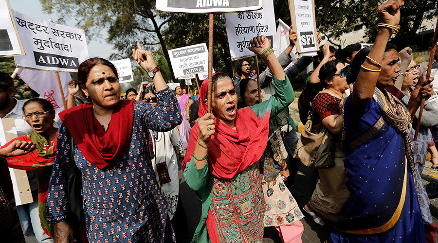 protest in India