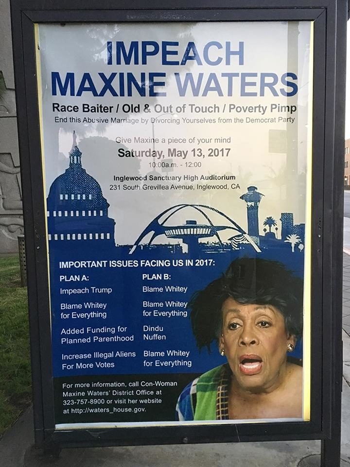 Click to enlarge Impeach Maxine Waters Trump