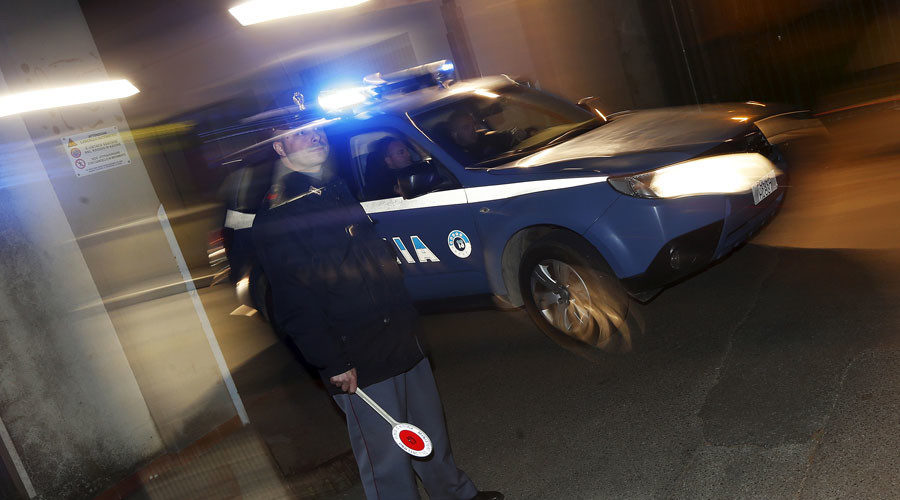 Click to enlarge Italian police