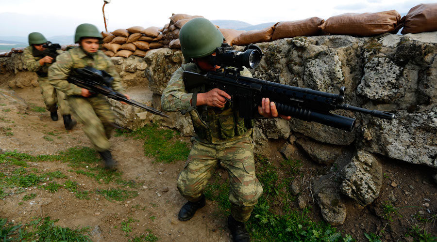 Click to enlarge Turkish soldiers