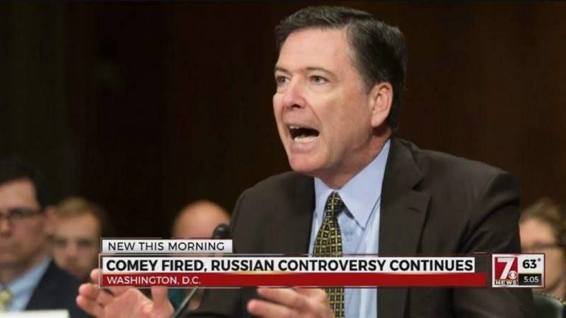 Comey fired