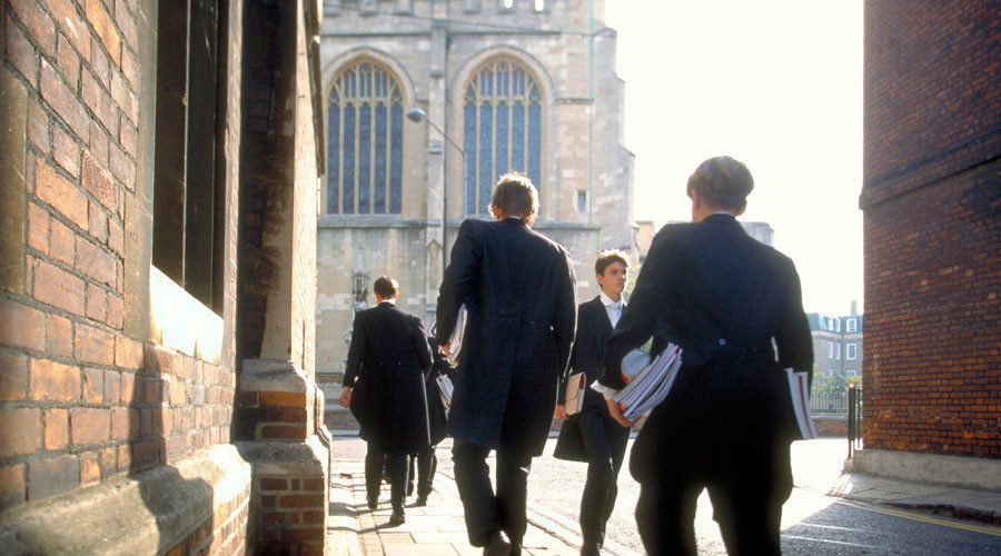 Click to enlarge private school students