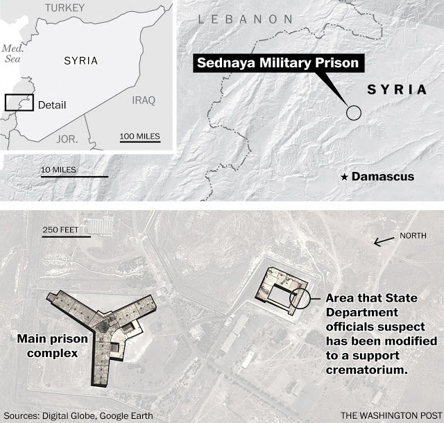 satellite image US base Syria