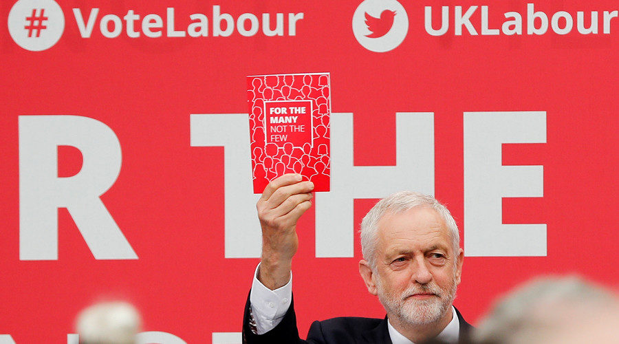 Jeremy Corbyn Labour Party election manifesto