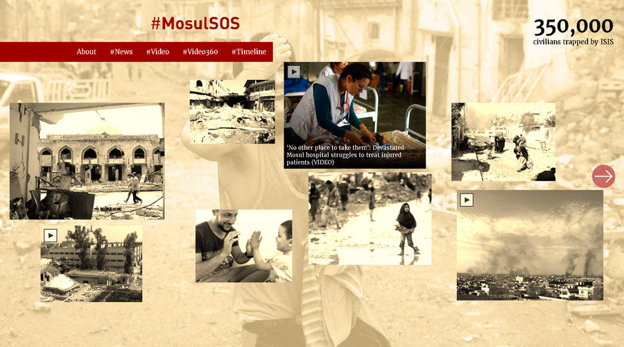 The #MosulSOS project