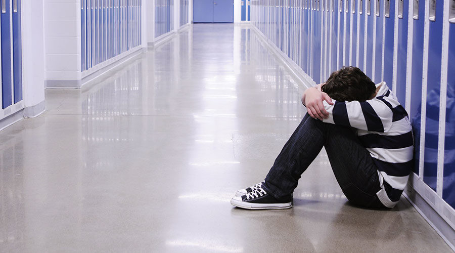 sad student