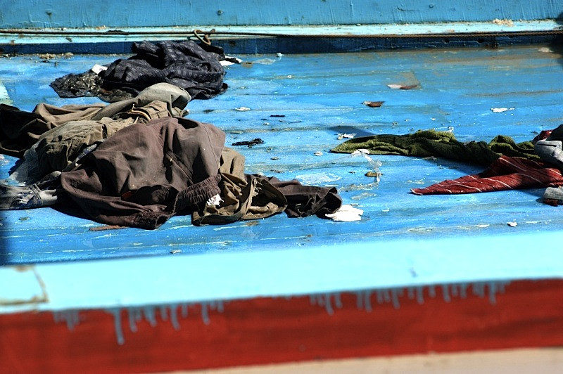 African refugees drowned Lampedusa Italy