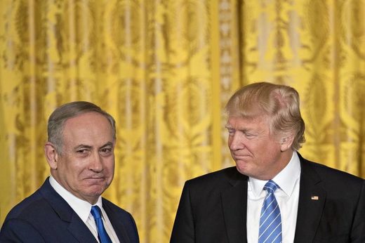 Click to enlarge netanyahu trump