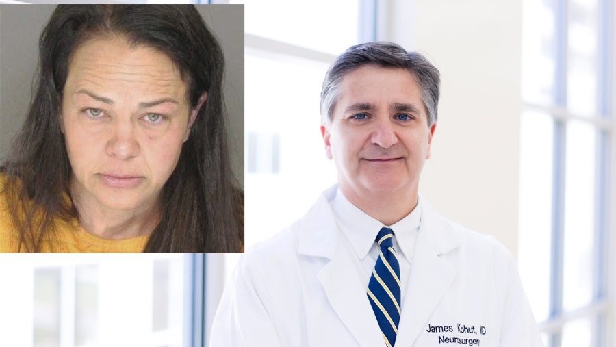 Dr. James Kohut and Rashel Brandon (inset)