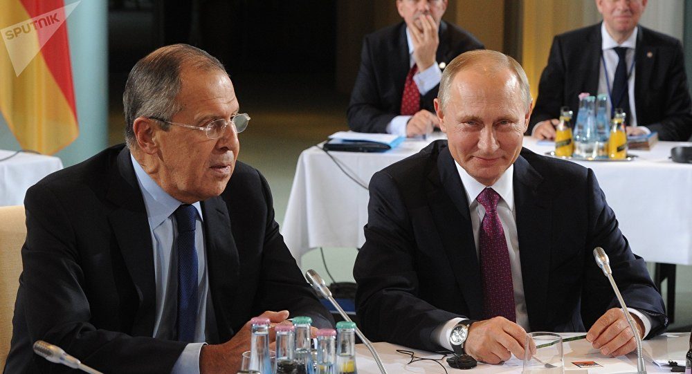 Putin Lawrow 