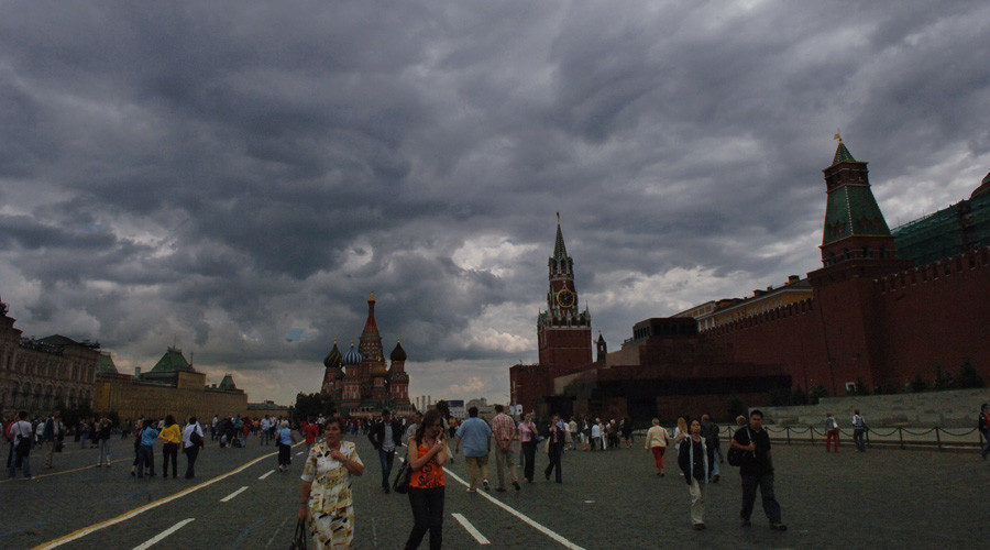 Click to enlarge stormy Moscow