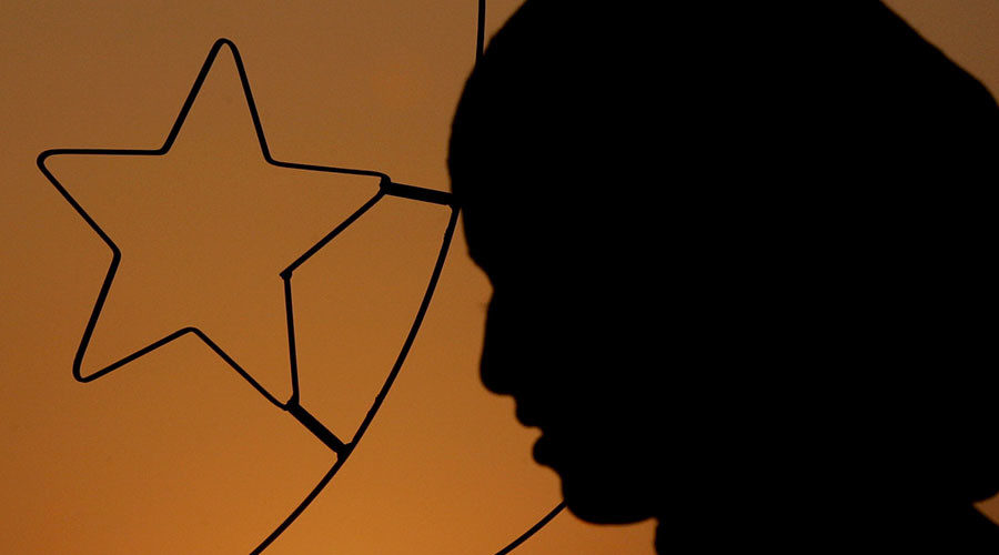 girl with star background