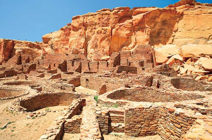Click to enlarge Chaco Canyon