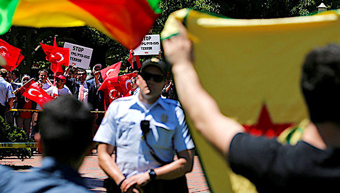 Erdogan protesters DC
