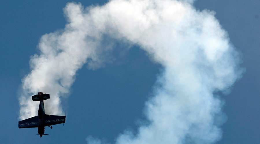 Click to enlarge Suhoi 26 during the FAI World Elite Aerobatic Formula