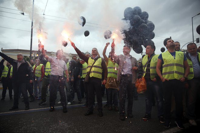 Click to enlarge Athens protests