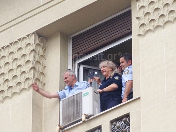Click to enlarge Occupying the office of deputy FinMin in Athens