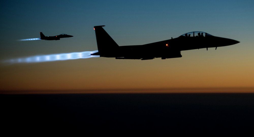 US Air Force F-15E Strike Eagles