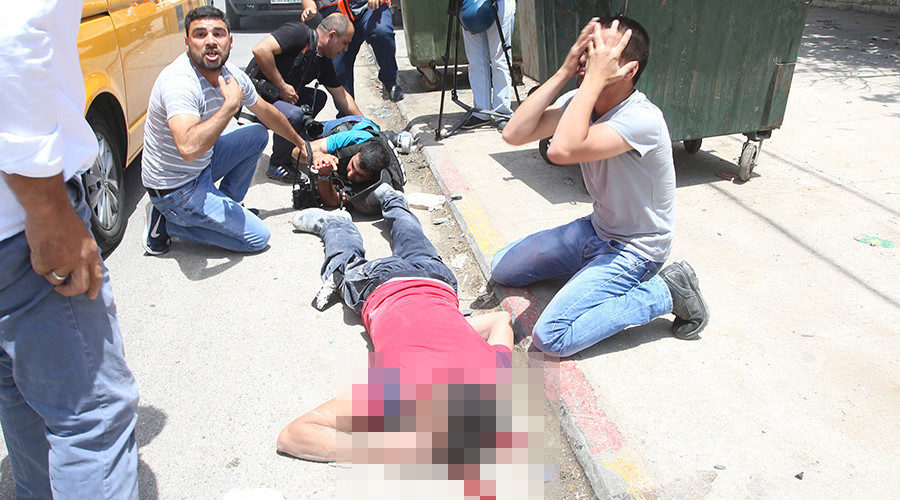 Click to enlarge nablus shot palestinian