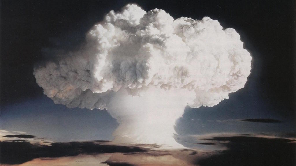 Nuclear Blast in Space