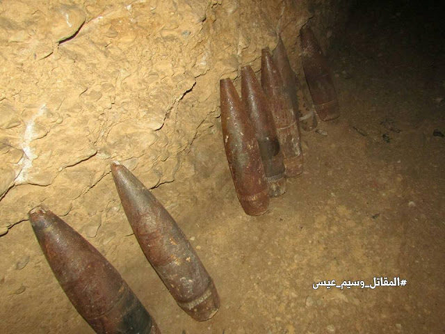 Click to enlarge Syrian rebel explosives