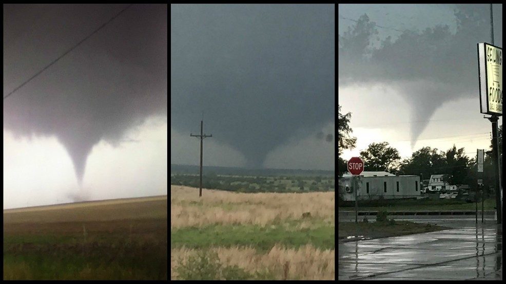 Multiple tornadoes in Oklahoma