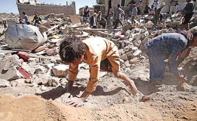 Click to enlarge Yemen Saudi Raid