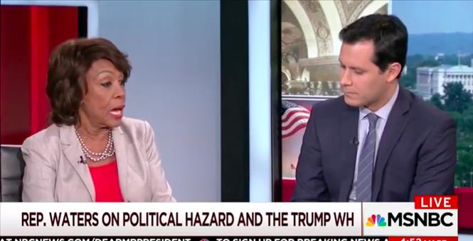 Maxine Waters on TV