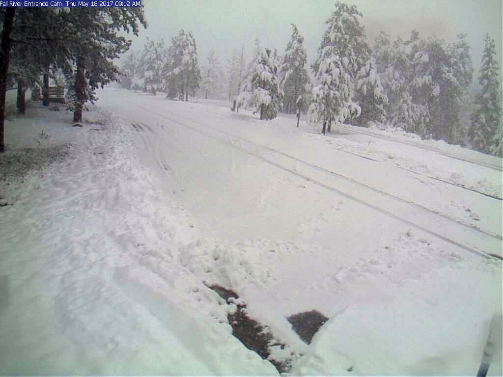 2 ½ feet of snow at Rocky Mountain National Park