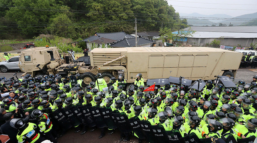 Click to enlarge The Terminal High Altitude Area Defense (THAAD) system