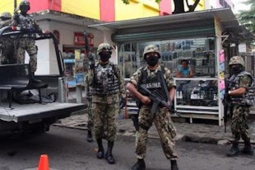 Mexican marines