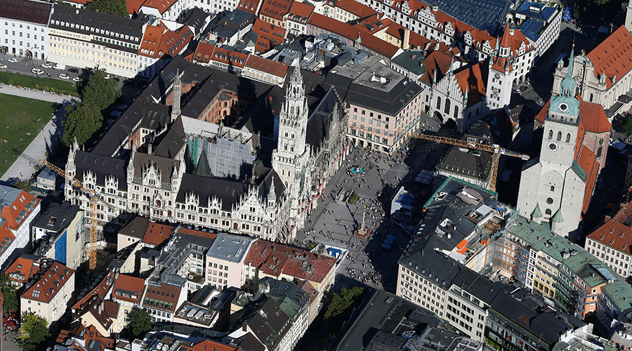 Marienplatz in Munich, Germany