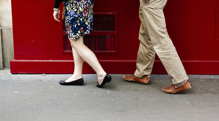 walking people