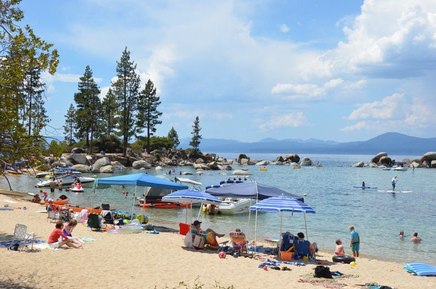 Lake Tahoe beach