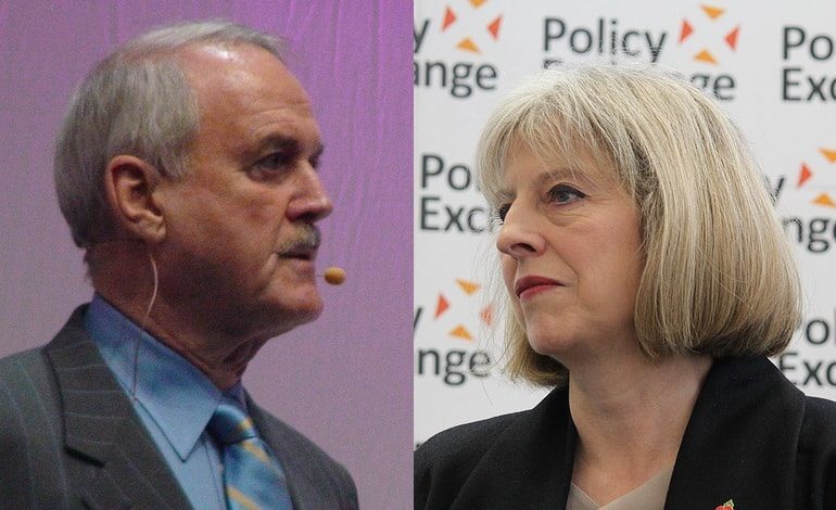 John Cleese, Theresa May