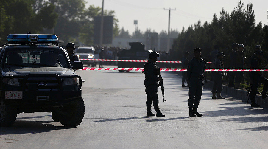 Afghan policemen