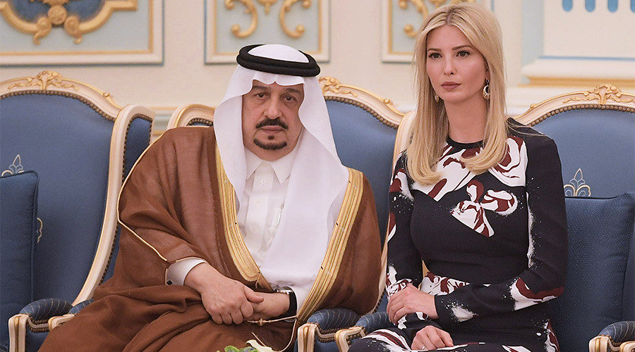 Click to enlarge Ivanka Trump in Riyadh on May 20, 2017.