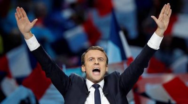 Macron elected