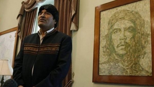 Click to enlarge Evo Morales