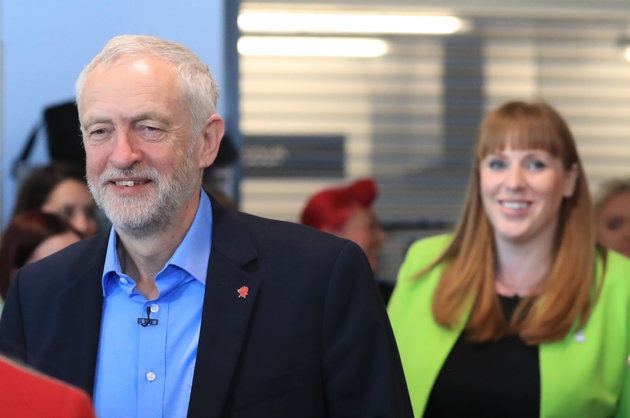 Jeremy Corbyn and Angela Rayner