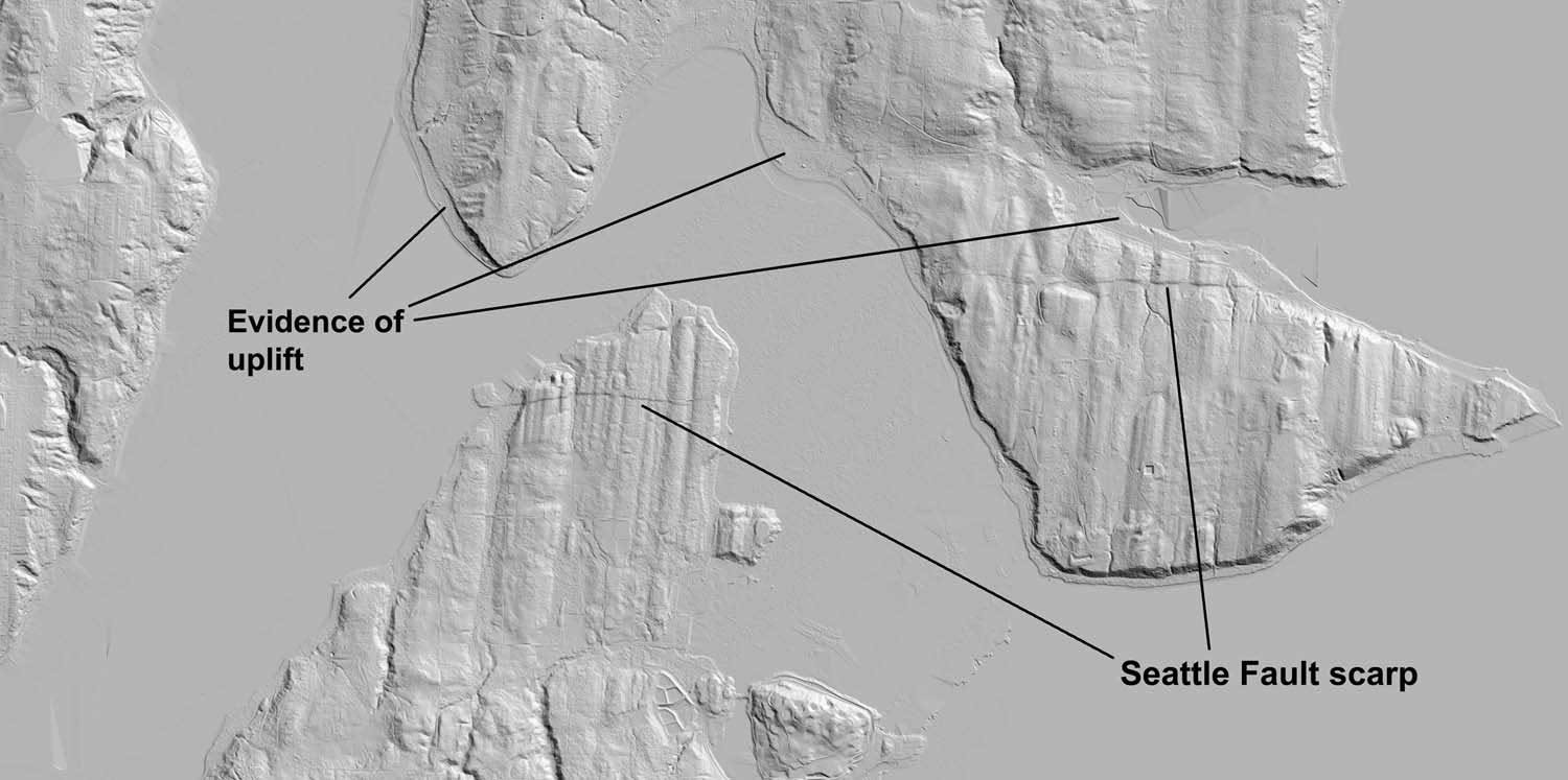 Click to enlarge LiDAR map Seattle