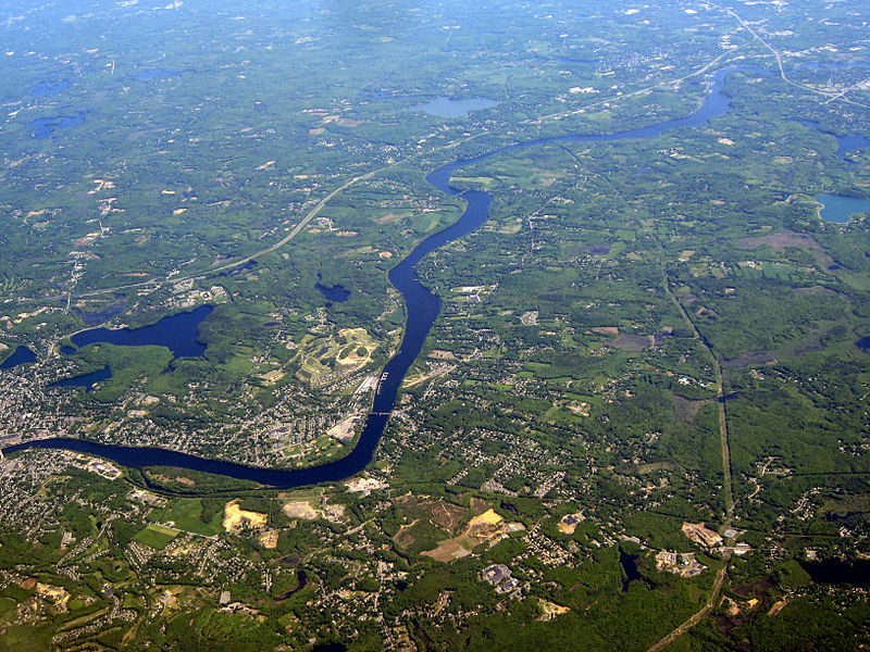 Merrimack River in Haverhill, MA
