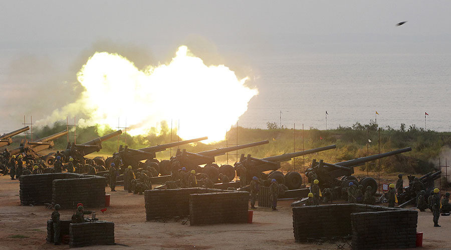 Taiwan military drills