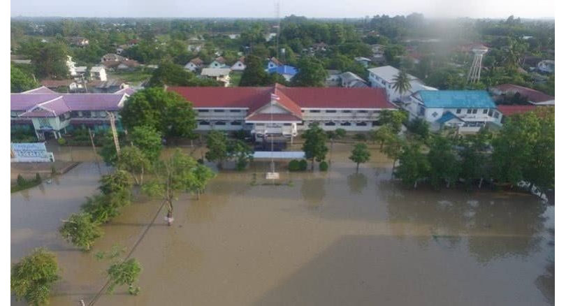 Floodwater in Thailand