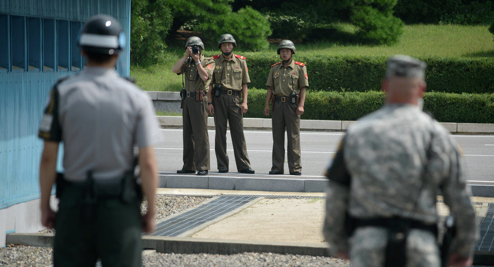 Click to enlarge Korea border