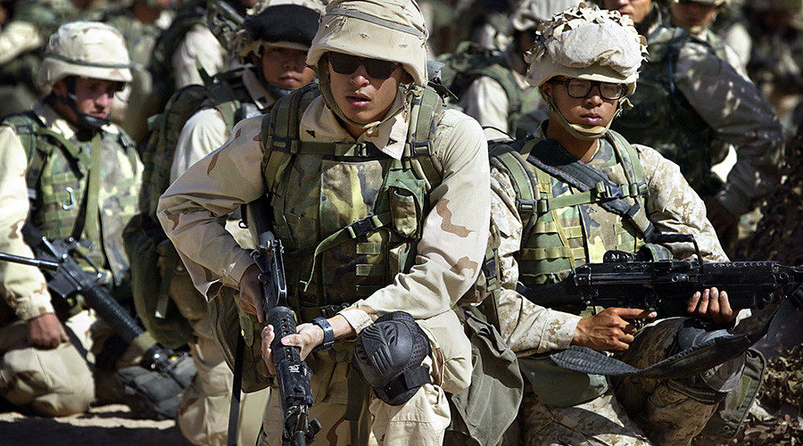 Click to enlarge US soldiers